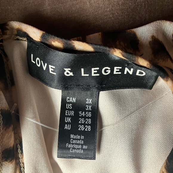 Cheetah print long sleeve dress! - Picture 3 of 3